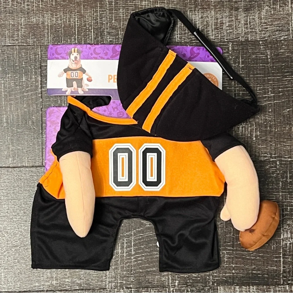 Adorable Football Jersey Walking Dog Pet Costume Size L NEW!